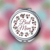 'Best Mum' Pocket Mirror
