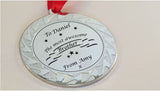 Personalised Medal for Brother