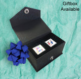 Personalised Square Cufflinks with Child's Drawing