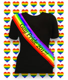 Personalised Rainbow Sash