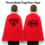 Personalised Superhero Cape