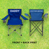 Personalised Folding Camping Chair