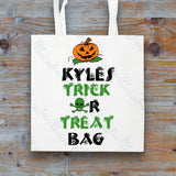 Personalised Halloween Tote Bag