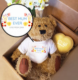 Mother's Day Teddy Bear and Bath Bomb - GIFT SET