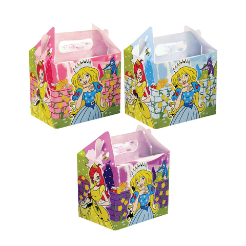Pack of 6 Princess Lunch Boxes