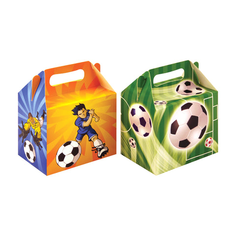 Pack of 6 Football Lunch Boxes