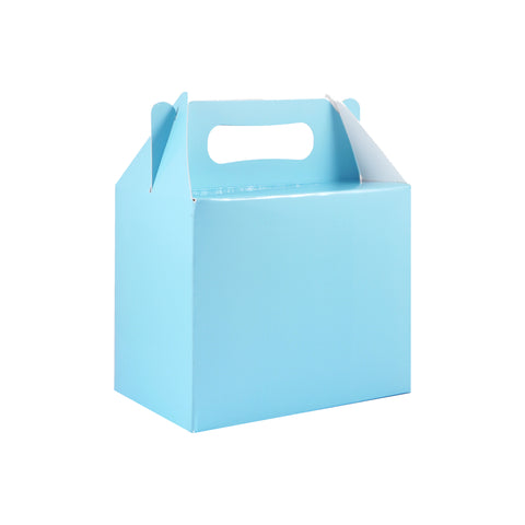 Pack of 6 Light Blue Lunch Boxes