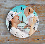 Personalised Clock with Numbers
