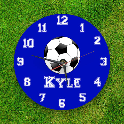 Personalised Football clock – WePersonalize
