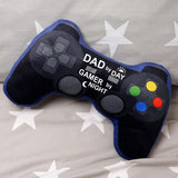 Gamer Cushion Fathers Day Gift - Dad by Day Gamer by Night