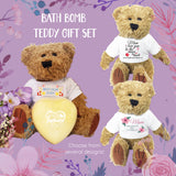 Mother's Day Teddy Bear and Bath Bomb - GIFT SET