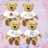 Personalised Teddy Bear Perfect for Mother's Day, Birthdays, Nanny, Step Mum
