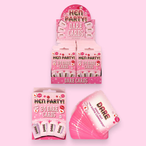 Hen Party Dare Cards (24 Cards in a pack)