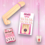 Hen Party Pack with Willy Shot Glass and Hen party accessories