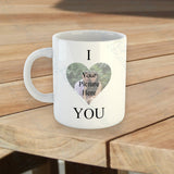 Personalised 'I love you' Photo Mug