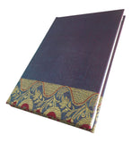 Blue & Purple Sari Handmade Paper Journal