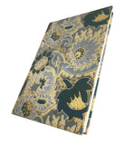 Blue & Yellow Sari Handmade Paper Journal
