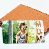 Personalised Sentimental Keepsake For MUM Metal Wallet Card