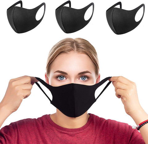 4 X Face Mask, reusable, washable, Breathable mask cove face, nose ,mouth