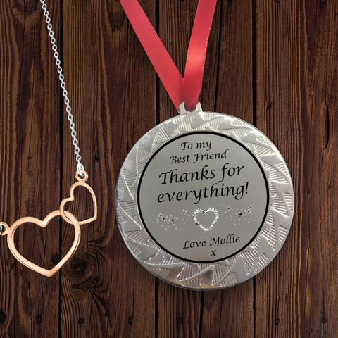 Girlfriend Medal, Personalised Gifts for Girlfriends, You Deserve A Medal,  Mini Bottle -  Finland