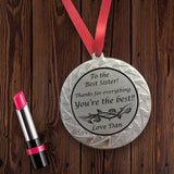 Personalised Medal for Sister