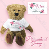 Mother's Day Gift Personalised Teddy bear for mum