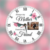 Personalised Clock for Mother, Gift for Mother's Day