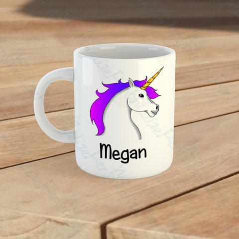 Personalised Unicorn Mug