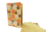 Handmade Paper Cards Yellow