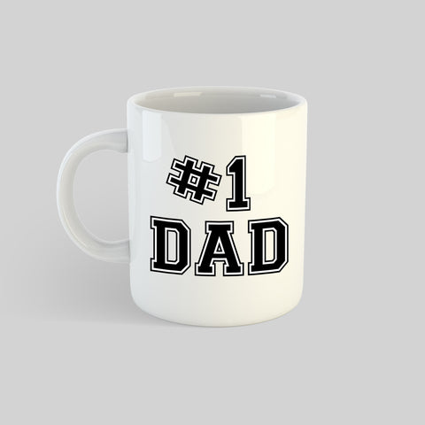 Number 1 Dad Mug