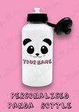 Personalised Kawaii Panda Water Bottle