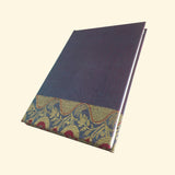 Blue & Purple Sari Handmade Paper Journal