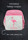 Personalised Flamingo/Unicorn Backpack