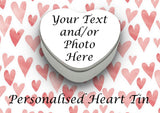 Personalised Heart Tin