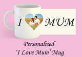 Personalised 'I Love Mum' Mug