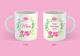 Personalised Blossom Collection Mug