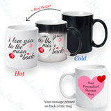'I love you to the Moon & back' Personalised Mug