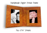 Handmade Eco Friendly Paper Photo Frame