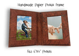 Handmade Eco Friendly Paper Photo Frame