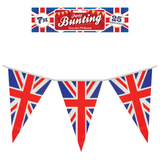 Selection of 7m 10m Union Jack Bunting Flags Banner PVC Jubilee Party Decoration