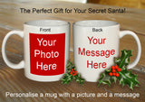 Personalised Secret Santa Mug