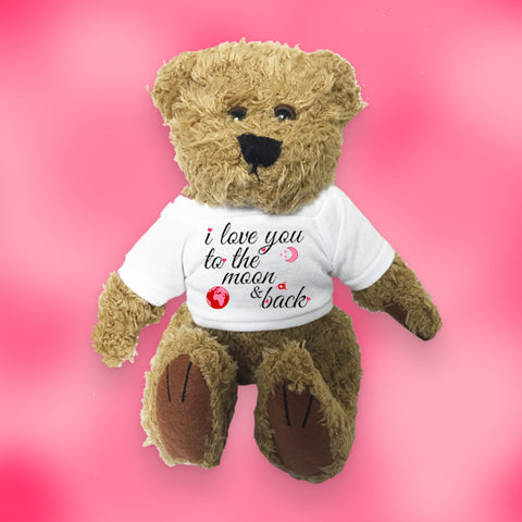 'I love you to the Moon & back' Teddy Bear