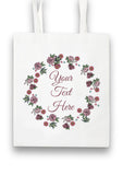 Rose Wreath Collection Tote Bag