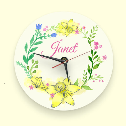 Spring Collection Clock